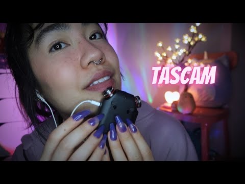 ASMR | MOUTH SOUNDS LENTOS?? (com TASCAM e INAUDÍVEL)