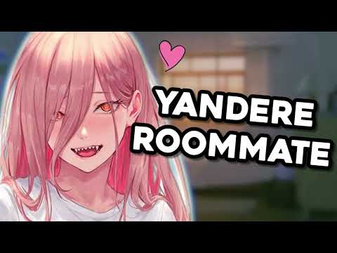 ASMR Yandere Girl Roommate confesses to you! Roleplay