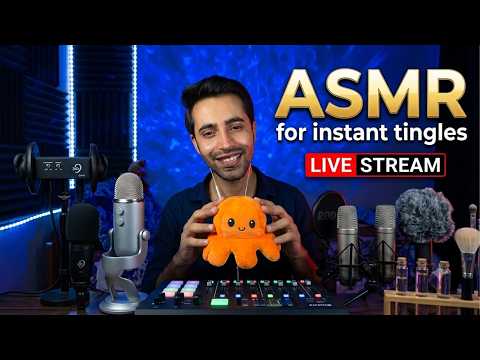 🔴 Versatile ASMR LIVE 🔴 | For SLEEPY TINGLES & 100% DEEP SLEEP 😴💤💤💤💤
