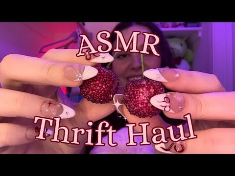 ASMR | Tingliest Thrift Haul EVER!✨ (whispered show & tell for sleep)