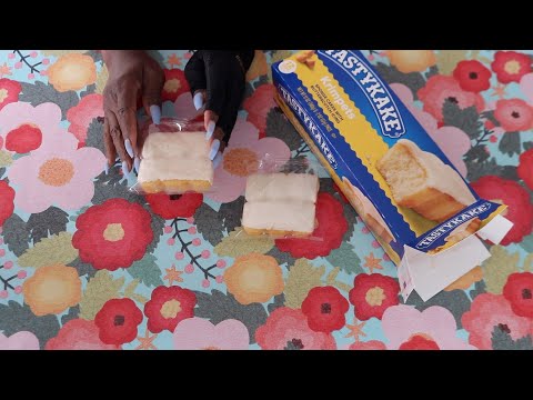 KRIMPETS TASTYKAKE ASMR EATING SOUNDS