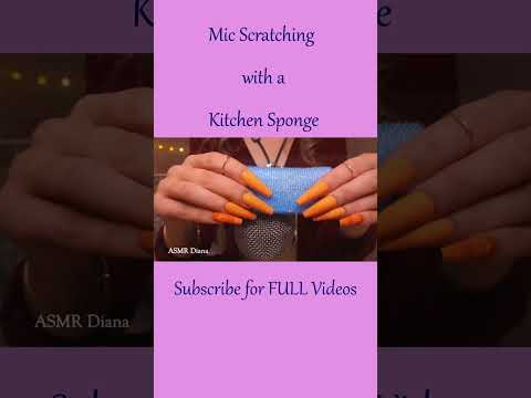 ASMR Mic Scratching ️ Crunchy Sounds #shorts
