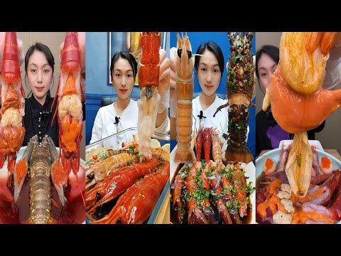 💫🍱💦 Deep Crunch Vibes Seafood Mukbang | 깊은 바삭 해산물 먹방 분위기 | 深いザクザク感 | 深层脆响海鲜吃播