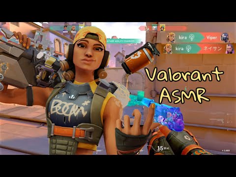 ASMR Valorant Gameplay | Keyboard Clicking Sounds