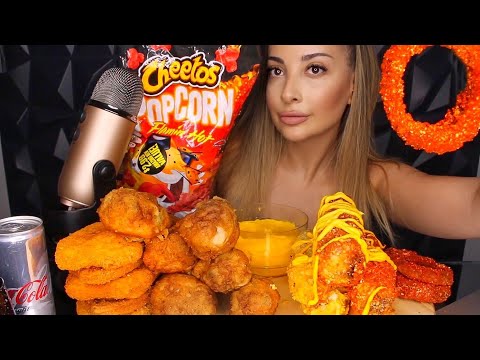 CHEETOS ÇITIR ATIŞTIRMALIKLAR | Cheddar Sos, Corn Dog, Şinitzel, KFC But | TÜRKÇE ASMR MUKBANG