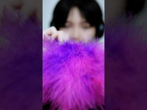 Asmr FEATHER 🪶 #asmr #relax #notalking #triggersforsleep