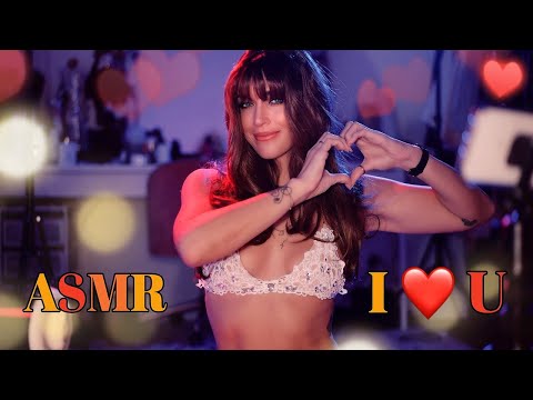 [ASMR] Gina Carla ❤️ Whispering "I Love You" Repeatedly Into Your Ears