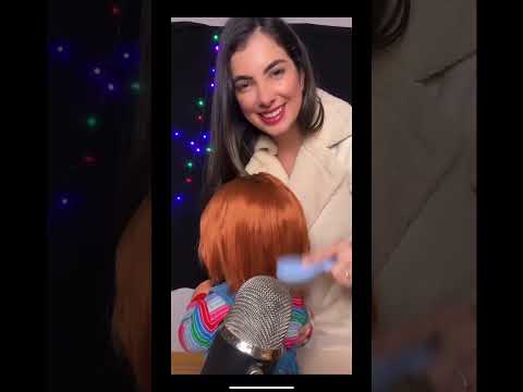 ASMR Aplicado no Chucky #shorts