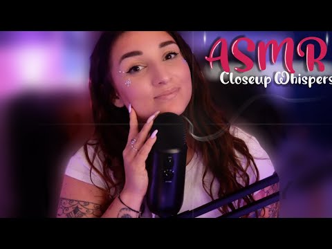 ASMR FRANÇAIS : TRÈS PROCHE DU MICRO (close up whispers) 😍