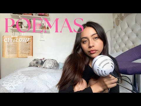 leyéndote poemas ANTIGUOS en ASMR | soft spoken, mouth sounds