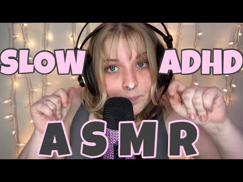 Slow and methodical ADHD ASMR! focus on counting, instructions, and questions with snapping 🫵🏻👩🏼