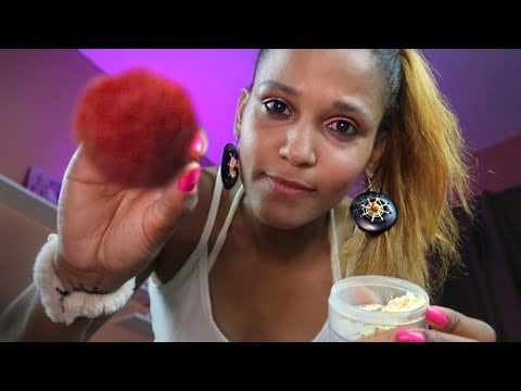 ASMR  Maquiando voce até dormir 💄🥱