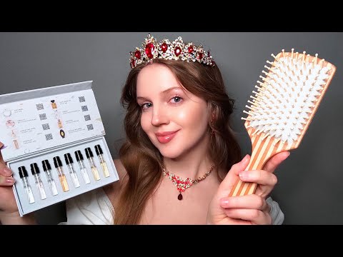 АСМР Выбираем Парфюм из Randewoo и Делаем Прическу • ASMR Perfume Selection and Doing Your Hairstyle