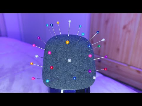 Relaxing Needles Mic Scratching ASMR ✨