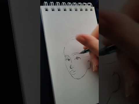 ASMR desenhando #desenho #asmr #drawing