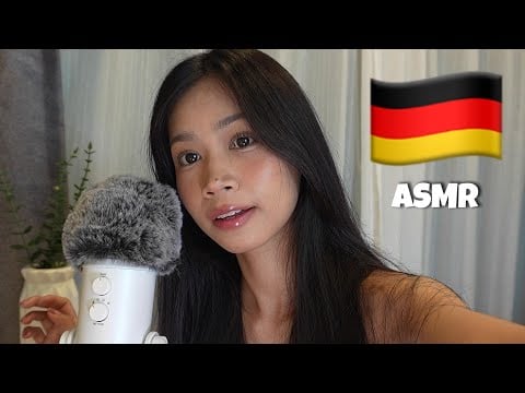 ASMR Try to Pronounce 30 City Names in German 🇩🇪 Whispering & Mouth Sounds