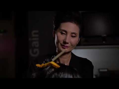 #미용실ASMR 시각과청각의 활성화 #DSLR 빽은 어둡게 사람만 크로즈업~Hair salon ASMR visual and auditory activation #DSLR