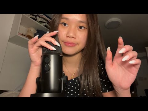 ULTIMATE ASMR COMBO 👅mouth sounds and nail sounds 
