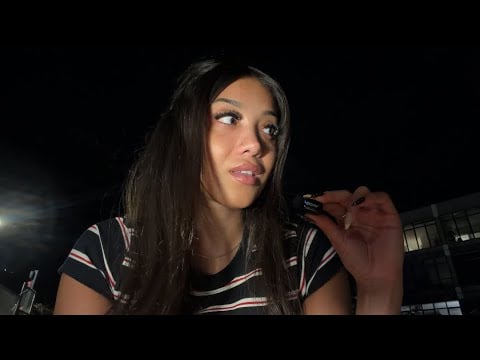 ASMR While A Creepy Guy Watches 👀😒 Mouth Sounds In Public 