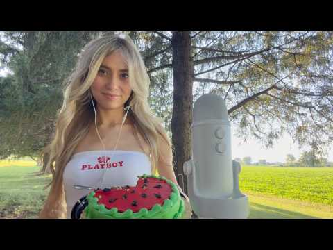 asmr eating cake 😛