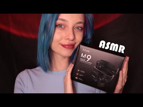 АСМР распаковка и тест радиосистемы FIFINE M9 | ASMR