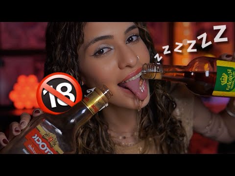 ASMR ATÉ EU FICAR BÊBADA 🥴