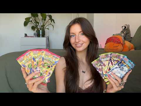 ASMR Opening Japanese Pokémon packs! (Storm Emeralda, Nihil Zero and Cold Hazard)