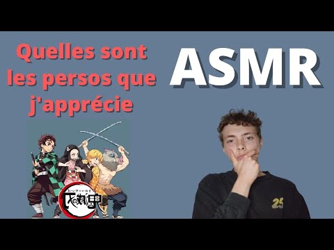 ASMR FR: Demon slayer mes persos préférés (animé only)