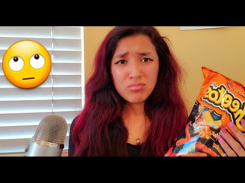 ASMR Ghetto Hot Cheeto girl talks to you in class (toxic)