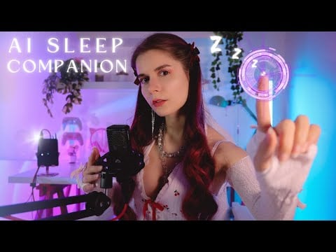 ASMR Roleplay  "Hi, I'm Your New AI Companion" | Personal Attention (Lewitt Mic & Interface)