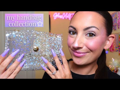 ASMR My Handbag Collection 👜 (assorted sounds)