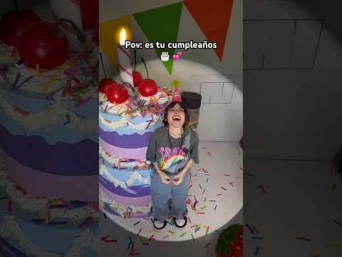 Video completo en el link de arriba 👆 #cumpleaños #birthday #humor #asmr