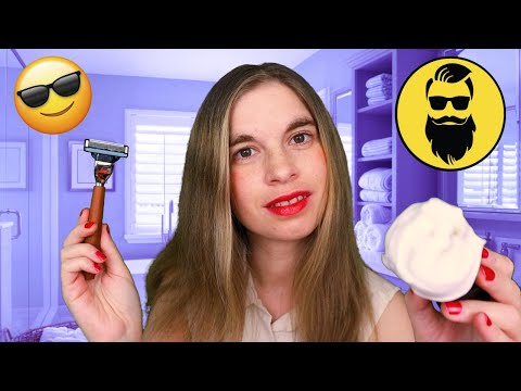 Ta girlfriend prend soin de ta barbe ❤️ Roleplay barbier 🧔 Série ASMR