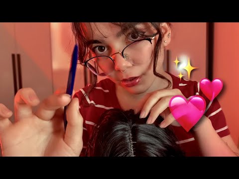 ✨ASMR ROLEPLAY | Irmã mais velha tirando piolho do seu cabelo✨