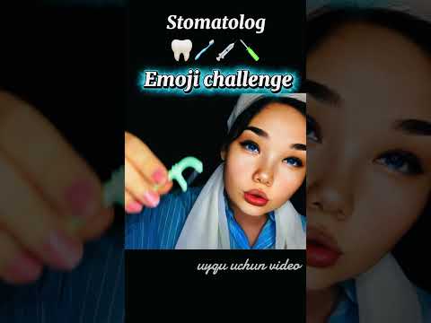 ASMR/ TISH DOKTORI/ EMOJI CHALLENGE/ #triggersforsleep #asmr #visualtingle #challenge #relax
