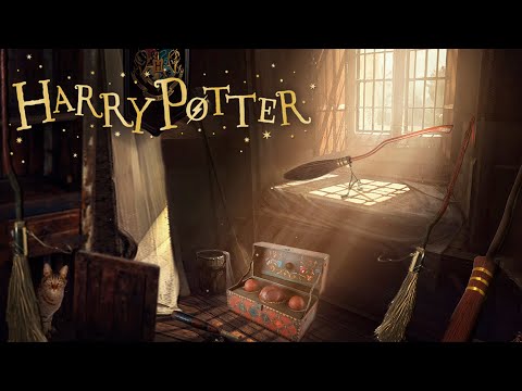 Broom Cupboard ⋄ Quidditch Muffled Sounds [ASMR] ⚡ Harry Potter Inspired Ambience - Hogwarts