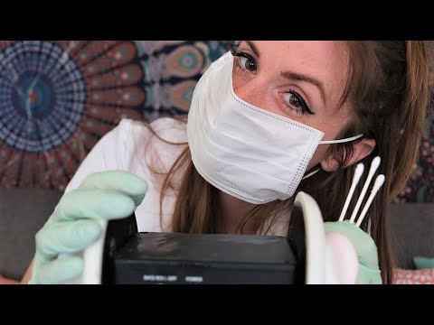 ASMR Deutsch/German- intensive Ohrreinigung mit viel Personal Attention