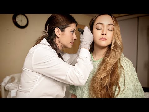 ASMR [Real Person] Head to Toe Assessment Physical Exam (Eyes, Face, Skin, Abdominal Exam)