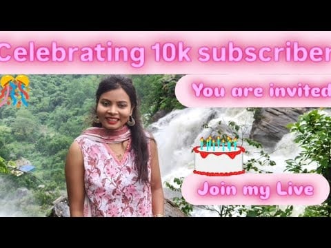 celebrating 10k subscriber..small celebration 🎊🎉