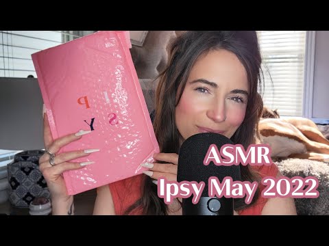 ASMR Ipsy May 2022 Unboxing (whispered)