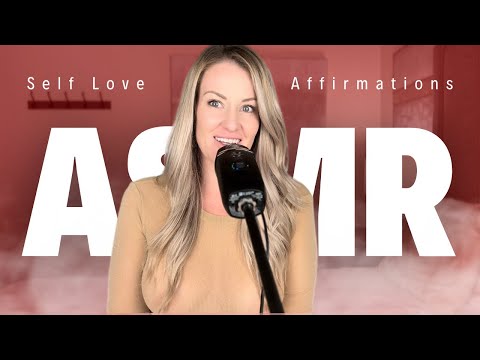 ASMR Self Love Affirmations (Background Rain Sounds on Roof)