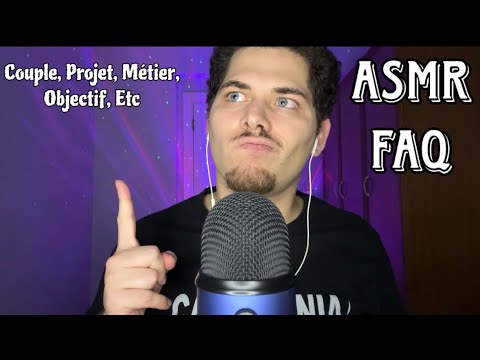 ASMR Français : JE RÉPONDS À VOS QUESTIONS 💬 (FAQ pour les 20.000 abonnés)