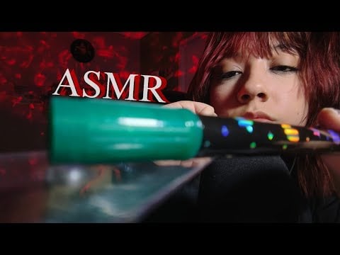 ASMR Tirando as MEDIDAS do seu ROSTO 📏 ~ Tapping, chiclete e scratching (Fast and Aggressive)
