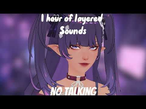 [NO TALKING] 1 hour layered ASMR