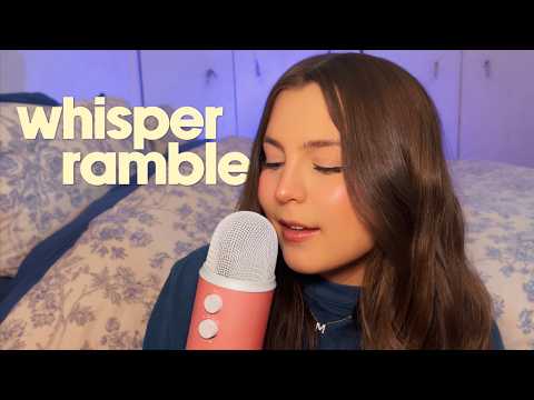 ASMR Clicky Whisper Ramble 💙