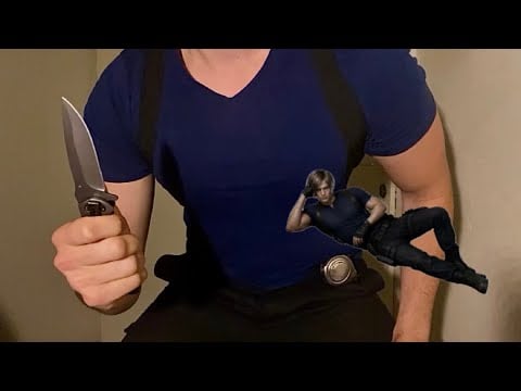 ASMR Leon Kennedy checks if you're a zombie