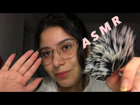 ASMR | SONS DE BOCA E MÃOS NA TELA