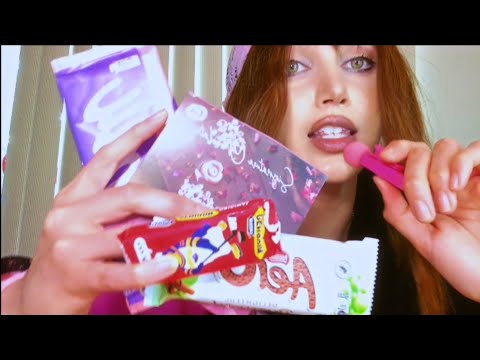 Eating European chocolate 🍫 plus random chat ASMR