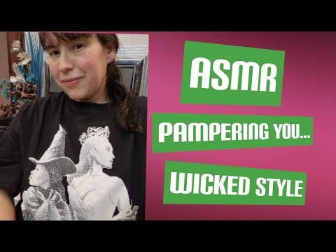 ASMR Let's get you ready to go see the WICKED movie .. ( MAKE UP / NAILS RP )