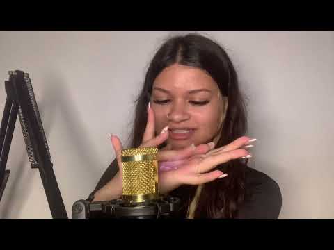 ASMR SONS DE MÃO SECO E MOLHADO 😴